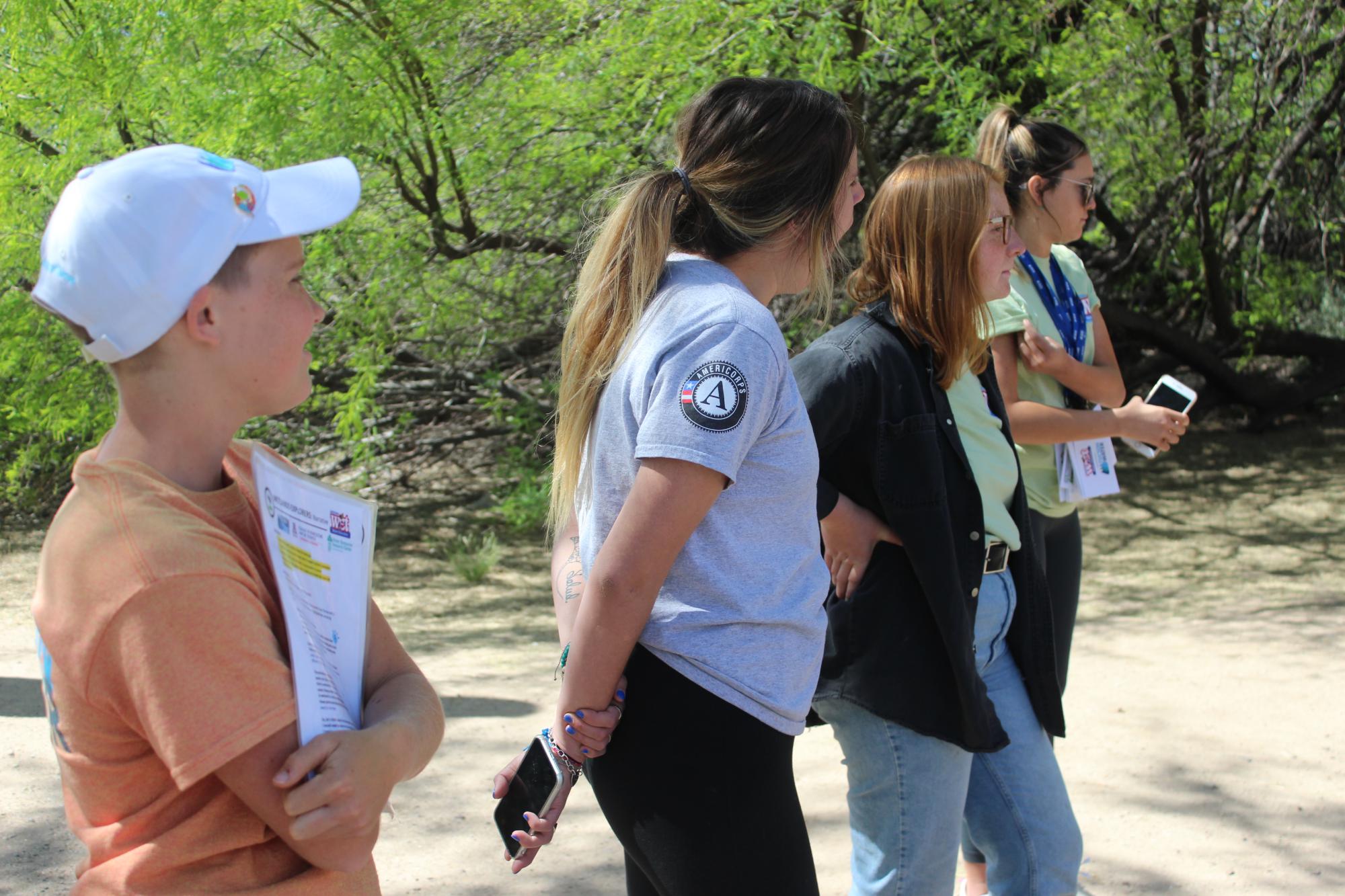 Photo of Arizona Project WET Tucson Water Educators at Sweetwater Wetlands
